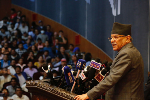 समाजवादी मोर्चा राजनीतिक परिवर्तनकाविरुद्ध लाग्नेहरूका निम्ति युद्धको घोषणा हो : प्रचण्ड